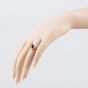 Second Hand 9ct Yellow Gold Smoky Quartz Quartz Oval Dress Ring 41104230