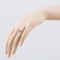 Second Hand 9ct Yellow Gold One Row Keeper Ring 41104237