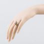 Second Hand 9ct Yellow Gold Smoky Quartz Oval Dress Ring 41104260