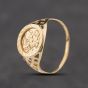 Second Hand Yellow Gold St George Signet Ring 41104315
