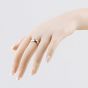 Second Hand 9ct Yellow Gold Garnet & Pearl Dress Ring 41104339