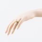 Second Hand 9ct Yellow Gold Opal & Garnet Dress Ring 41104354