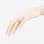 Second Hand 9ct Yellow Gold Plaited Dress Ring 41104451