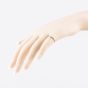Second Hand 9ct Rose Gold Cubic Zirconia Single Stone Dress Ring 41104467