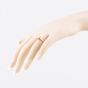 Second Hand 9ct Yellow Gold Cubic Zirconia Single Stone Dress Ring 41104469