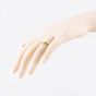 Second Hand 9ct Yellow Gold Moonstone Oval Cabochon Cut Dress Ring 41104483
