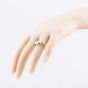 Second Hand Vintage 9ct Yellow Gold Ruby Fish Dress Ring 41104514