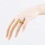 Second Hand 9ct Yellow Gold Citrine Oval Dress Ring 41104533