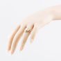 Second Hand Vintage 9ct Rose Gold Cameo Oval Dress Ring 41104541