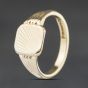 Second Hand Vintage 9ct Yellow Gold Signet Ring 41104574