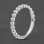 Second Hand 9ct White Gold Bead Dress Ring 41104618