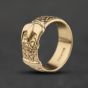 Second Hand Vintage 9ct Yellow Gold Buckle Ring 41104694