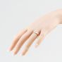 Second Hand 9ct Yellow Gold Ruby Heart Miz Pah Dress Ring 41104804