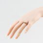 Second Hand 9ct Yellow Gold Sapphire Three Stone Ring 41104807
