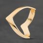 Second Hand 9ct Yellow Gold Full Wishbone Ring 41104848