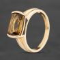 Second Hand 9ct Yellow Gold Citrine Dress Ring 41104854