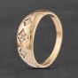 Second Hand 9ct White Gold Cubic Zirconia Signet Ring 41104902