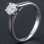 Second Hand Platinum Brilliant Cut Diamond Solitaire Ring 4112088