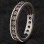 Second Hand 18ct White Gold 1.05ct Brilliant Cut Diamond Full Eternity Ring 4112122