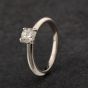 Second Hand Platinum 0.54ct Brilliant Cut Mastercut Diamond Four Claw Solitaire Ring 4112173