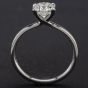 Second Hand Platinum Round Cut Diamond Solitaire Ring 4112208