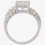Second Hand 18ct White Gold Radiant Cut 2.65ct Diamond Ring 4112437