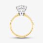 Second Hand 18ct Yellow Gold Certificated 3.11ct Diamond Solitaire Ring 4112475