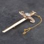 Second Hand 9ct Yellow Gold 0.50ct Brilliant Cut Diamond Brooch 41131015