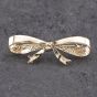 Second Hand 9ct Yellow Gold Bow Brooch 41131161