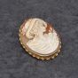 Second Hand 14ct Yellow Gold Cameo Brooch 41131167