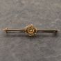 Second Hand Antique Yellow Gold Diamond Bar Brooch 41131172