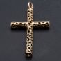 Second Hand Large Open Pattern Cross Pendant 4114103