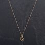 Second Hand 18ct Yellow Gold Brilliant Cut Fancy Swirl Pendant 4114106