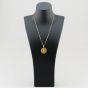 Second Hand Yellow Gold Coin Pendant & 20 Inch Box Chain 41141674