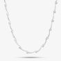 Second Hand 18ct White Gold 0.75ct Brilliant Cut Diamond 17 Inch Necklace 41142329