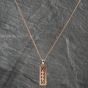 Second Hand 9ct Two Colour Gold Diamond Clogau Limited Edition Pendant & 18 Inch Curb Chain 41142572