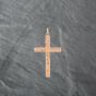 Second Hand Vintage 9ct Yellow Gold Large Engraved Cross Loose Pendant 41142888
