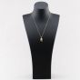 Second Hand 9ct Yellow Gold Cubic Zirconia Set Moveable Teddy Bear Pendant & 17 Inch Belcher Chain 41143248