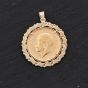 Second Hand Yellow Gold George V 1913 Full Sovereign Coin Keeper Loose Pendant 41143382
