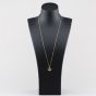 Second Hand 18ct Yellow Gold Gucci Gg Pendant & Adjustable Trace Chain 41143435