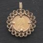 Second Hand Yellow Gold Queen Elizabeth II 1982 Half Sovereign Coin Keeper Loose Pendant 41143445