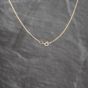 Second Hand 9ct Yellow Gold Celtic Cross Pendant & 18 Inch Curb Chain 41143654