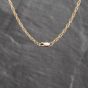 Second Hand 9ct Yellow Gold Celtic Cross Pendant & 22 Inch Prince Of Wales Chain 41143656