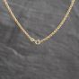 Second Hand Vintage 9ct Yellow Gold Coral Bead Set Cross Pendant & 18 Inch Rope Chain 41143659