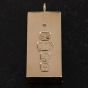 Second Hand 9ct Yellow Gold Ingot Pendant 4114663