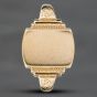 Second Hand 9ct Yellow Gold Plain Oblong Signet Ring 41151106