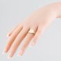 Second Hand 9ct Yellow Gold Plain Oblong Signet Ring 41151106