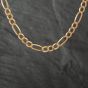 Second Hand 9ct Yellow Gold 19 Inch Figaro Chain 41161181