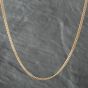 Second Hand 9ct Yellow Gold Flat 17 Inch Curb Chain 41161374