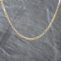Second Hand 9ct Yellow Gold Fancy Link 19 Inch Bar Chain 41161593